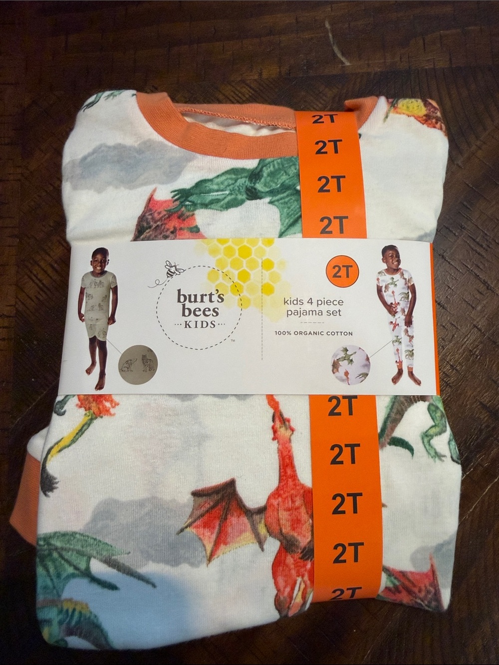 Burt's Bees Kids 2T Set Of 2 Two-Piece Pajama Sets